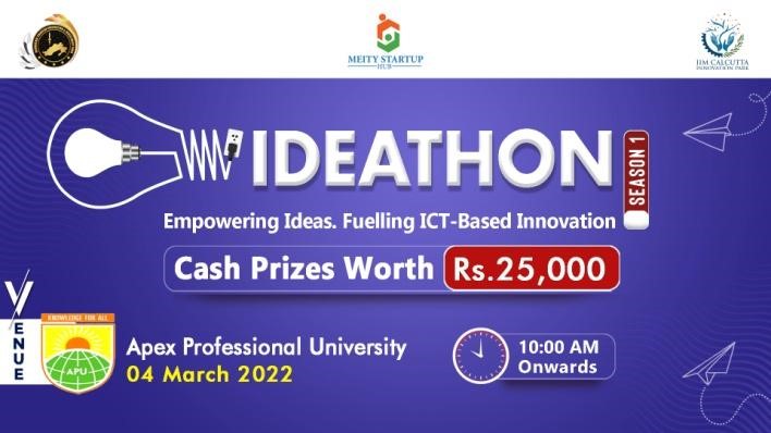 MeitY Ideathon at Location 3 - Apex Professional University, Pasighat.