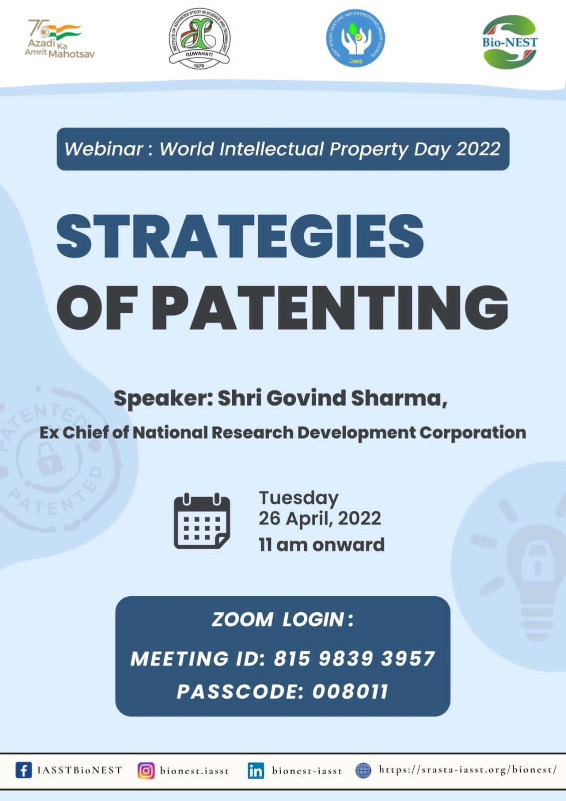 “Strategies of patenting”