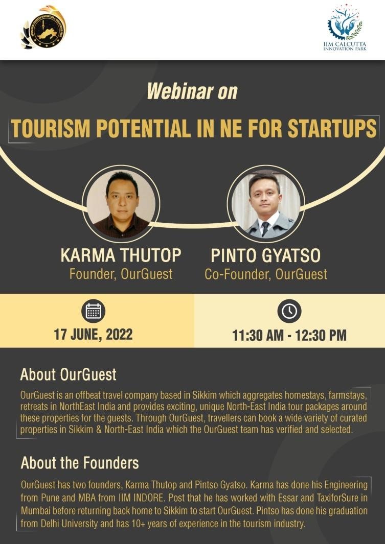 “Tourism Potential in NorthEast for StartUps”